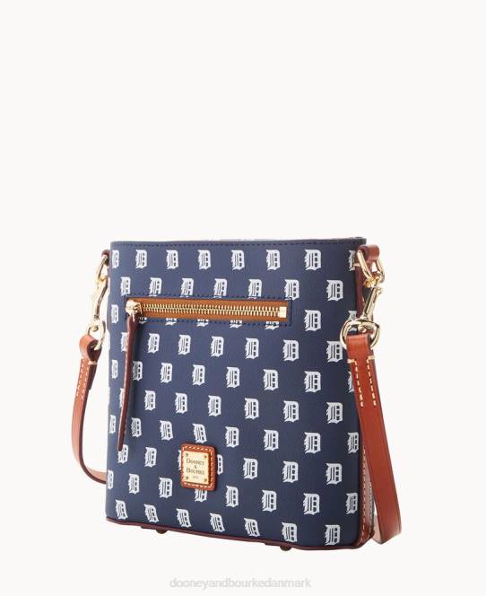Dooney & Bourke mlb lille crossbody med lynlås JV0J1844 poser tigre