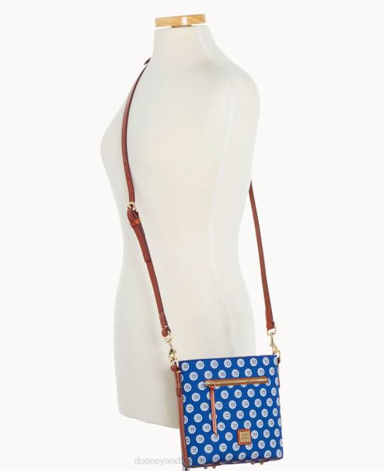 Dooney & Bourke mlb lille crossbody med lynlås JV0J1850 poser unger