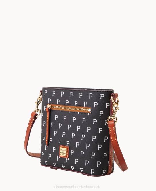 Dooney & Bourke mlb lille crossbody med lynlås JV0J1851 poser pirater