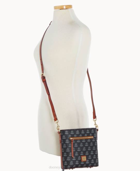 Dooney & Bourke mlb lille crossbody med lynlås JV0J1853 poser marlins