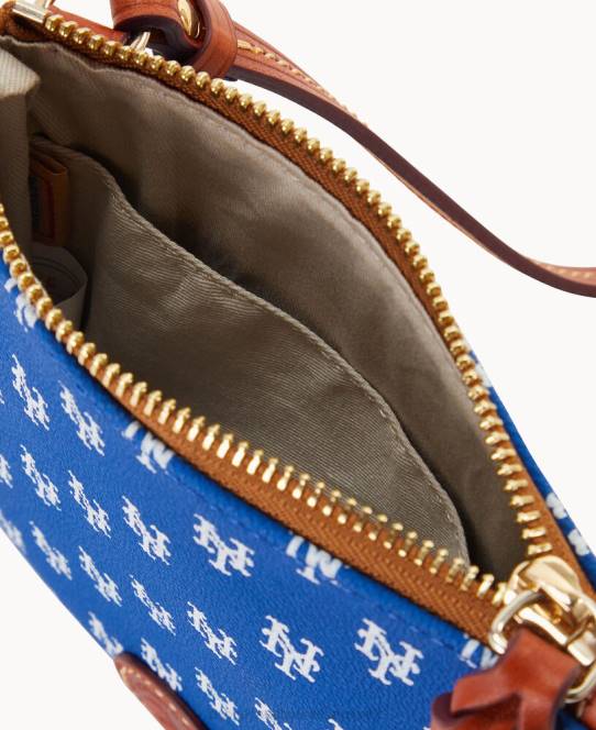 Dooney & Bourke mlb lille nord syd top zip crossbody JV0J2746 poser mets