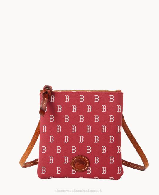 Dooney & Bourke mlb lille nord syd top zip crossbody JV0J2769 poser red Sox