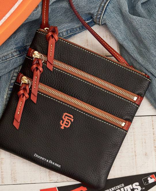 Dooney & Bourke mlb n s tredobbelt lynlås crossbody JV0J1699 poser kæmper
