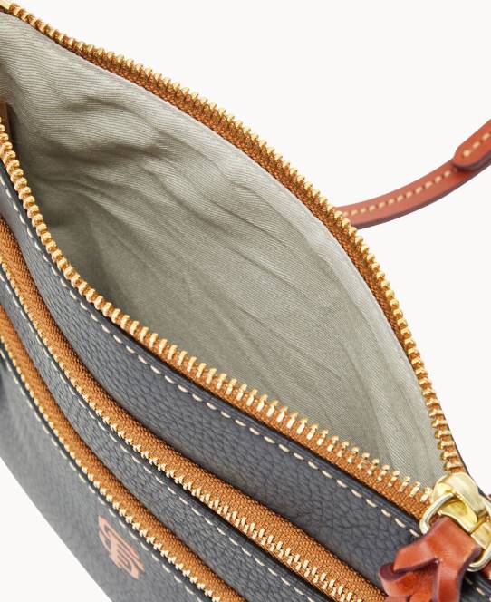 Dooney & Bourke mlb n s tredobbelt lynlås crossbody JV0J1699 poser kæmper