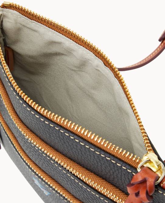 Dooney & Bourke mlb n s tredobbelt lynlås crossbody JV0J1779 poser marlins