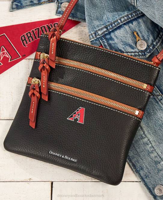 Dooney & Bourke mlb n s tredobbelt lynlås crossbody JV0J1781 poser diamantryg