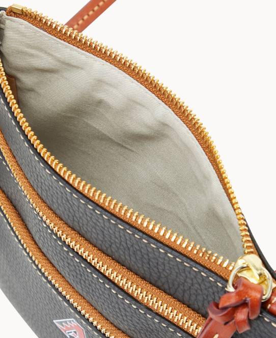 Dooney & Bourke mlb n s tredobbelt lynlås crossbody JV0J1781 poser diamantryg
