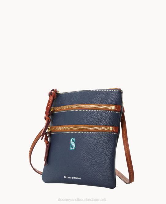 Dooney & Bourke mlb n s tredobbelt lynlås crossbody JV0J1796 poser søfolk