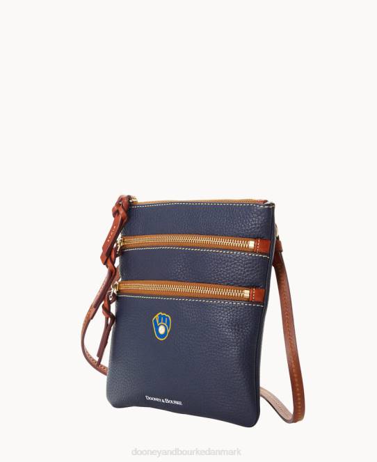 Dooney & Bourke mlb n s tredobbelt lynlås crossbody JV0J1804 poser bryggere