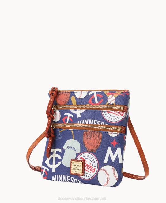 Dooney & Bourke mlb n s tredobbelt lynlås crossbody JV0J1823 poser tvillinger