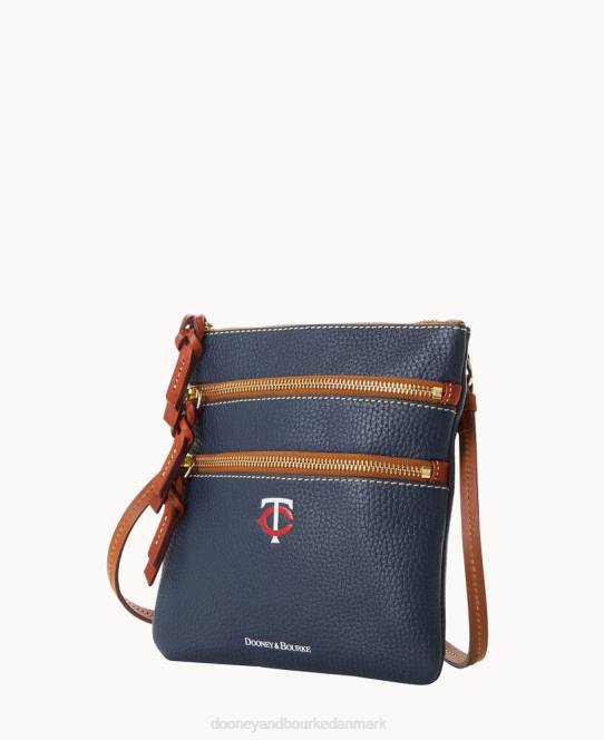Dooney & Bourke mlb n s tredobbelt lynlås crossbody JV0J1837 poser tvillinger
