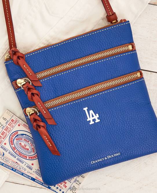 Dooney & Bourke mlb n s tredobbelt lynlås crossbody JV0J1856 poser undvigere