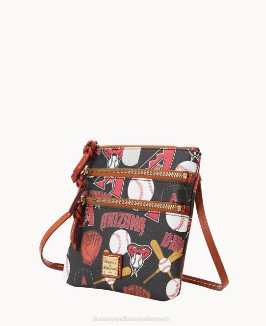 Dooney & Bourke mlb n s tredobbelt lynlås crossbody JV0J1865 poser diamantryg