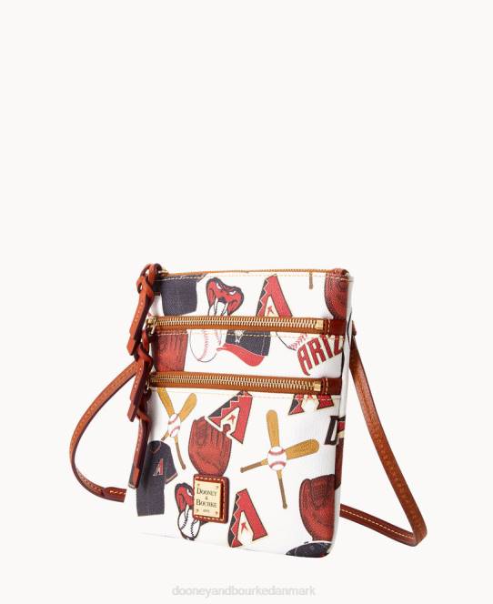 Dooney & Bourke mlb n s tredobbelt lynlås crossbody JV0J1866 poser diamantryg