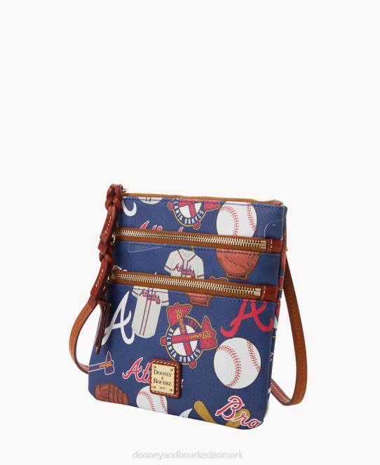 Dooney & Bourke mlb n s tredobbelt lynlås crossbody JV0J1895 poser modige