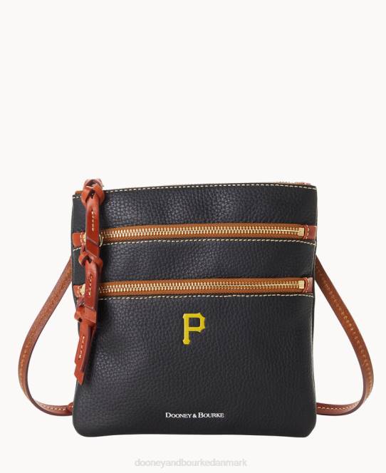 Dooney & Bourke mlb n s tredobbelt lynlås crossbody JV0J1919 poser pirater