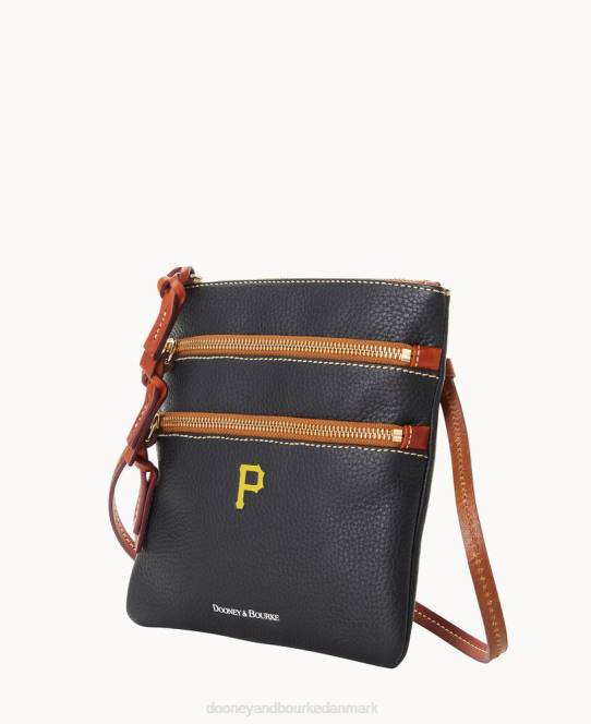 Dooney & Bourke mlb n s tredobbelt lynlås crossbody JV0J1919 poser pirater