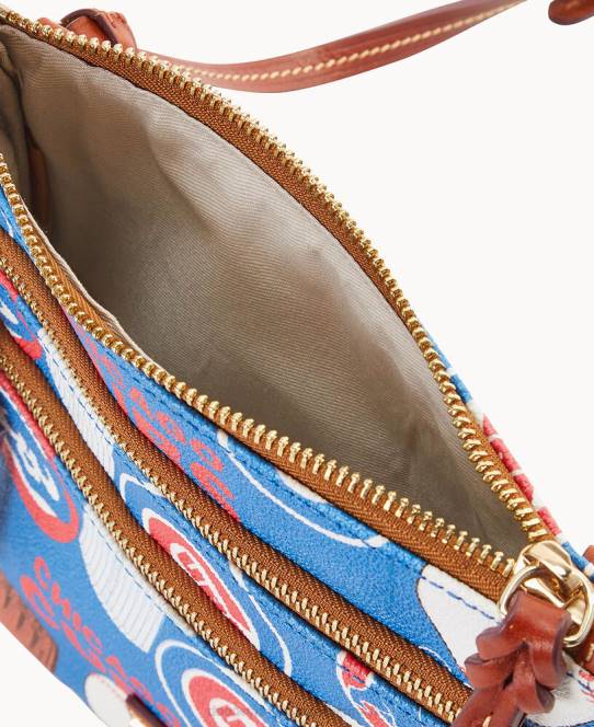 Dooney & Bourke mlb n s tredobbelt lynlås crossbody JV0J2090 poser unger