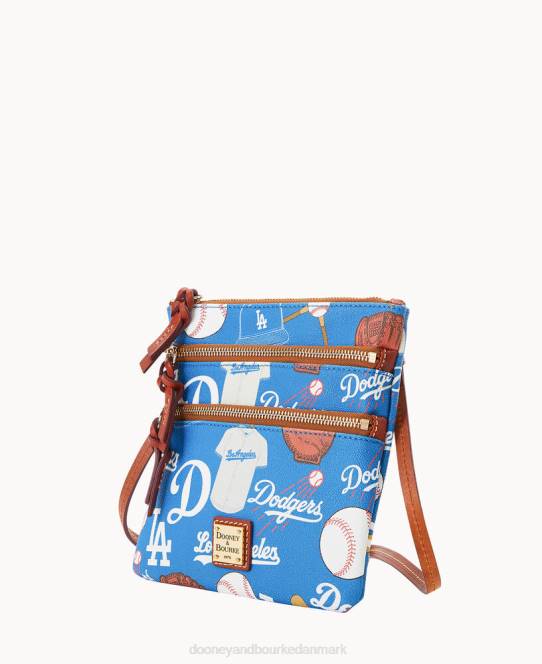 Dooney & Bourke mlb n s tredobbelt lynlås crossbody JV0J2098 poser undvigere