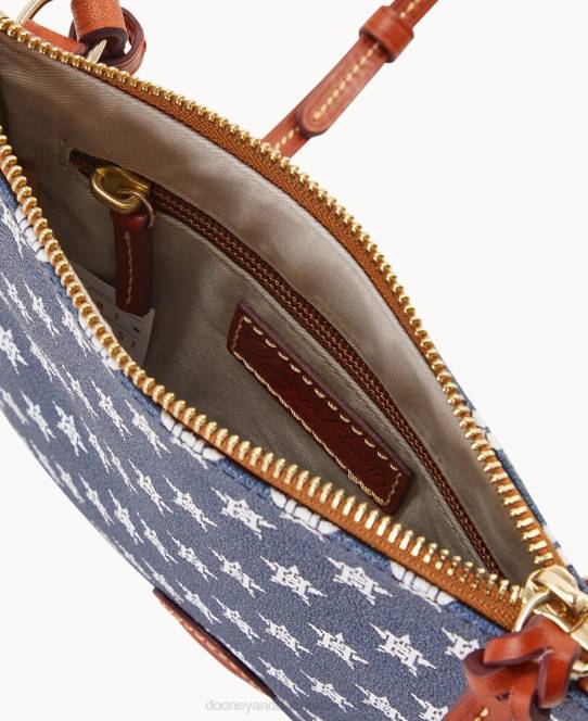 Dooney & Bourke mlb nord syd top zip crossbody JV0J2534 poser astros