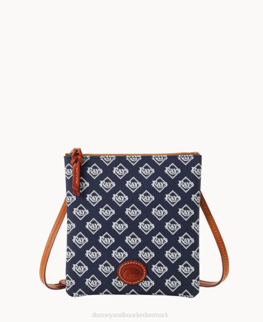 Dooney & Bourke mlb nord syd top zip crossbody JV0J2750 poser stråler