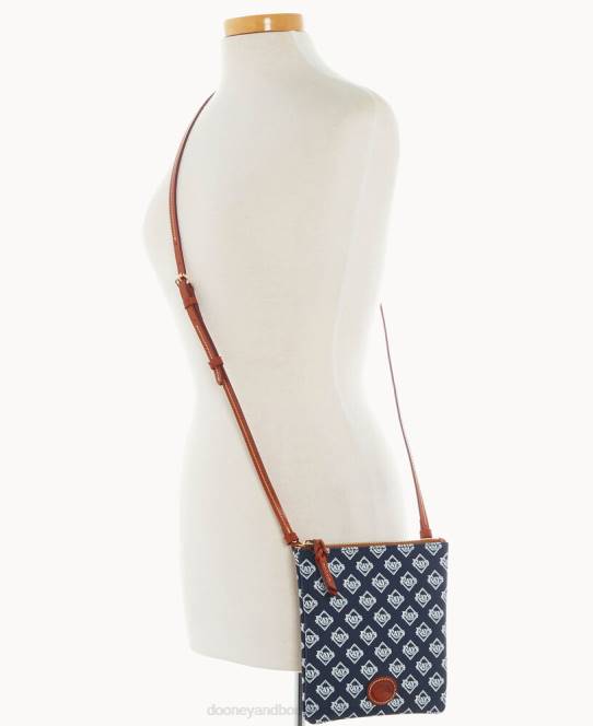 Dooney & Bourke mlb nord syd top zip crossbody JV0J2750 poser stråler
