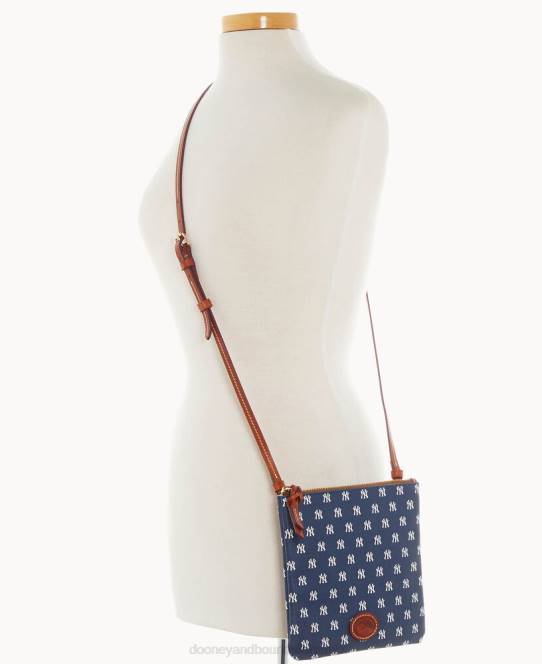 Dooney & Bourke mlb nord syd top zip crossbody JV0J2776 poser yankees