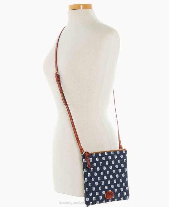 Dooney & Bourke mlb nord syd top zip crossbody JV0J2781 poser tigre