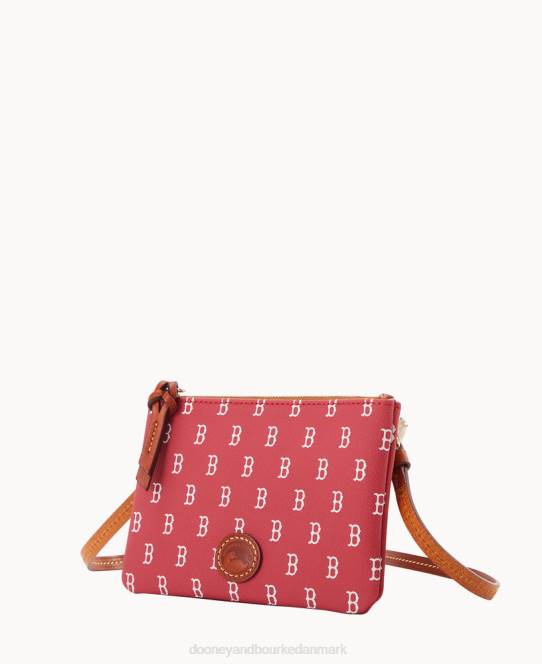 Dooney & Bourke mlb top lynlås crossbody JV0J2778 poser red Sox