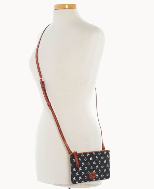 Dooney & Bourke mlb top lynlås crossbody JV0J2791 poser orioler