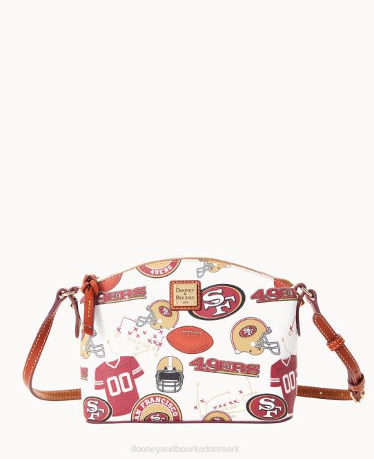 Dooney & Bourke nfl 49ers suki crossbody JV0J1735 poser 49ers