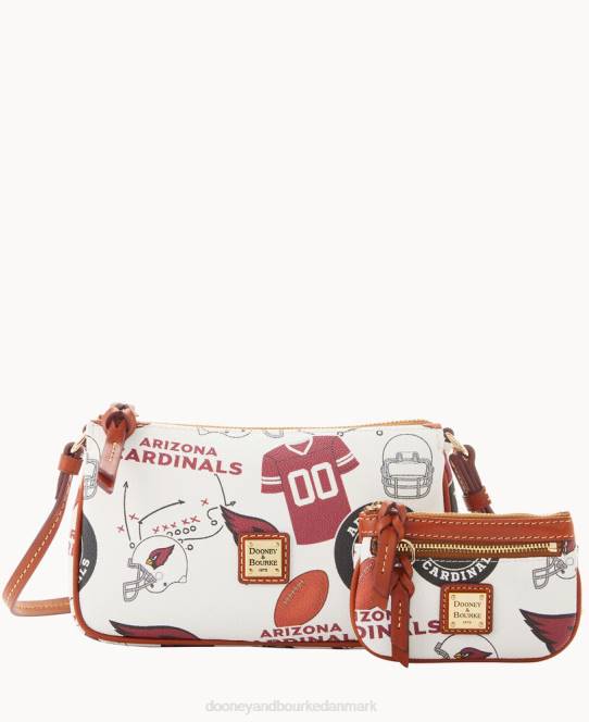 Dooney & Bourke nfl az lexi crossbody sm møntkasse JV0J2215 poser kardinaler