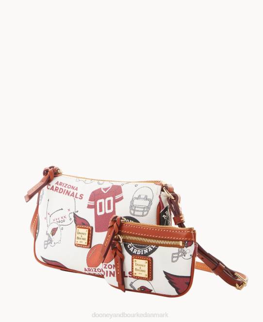 Dooney & Bourke nfl az lexi crossbody sm møntkasse JV0J2215 poser kardinaler