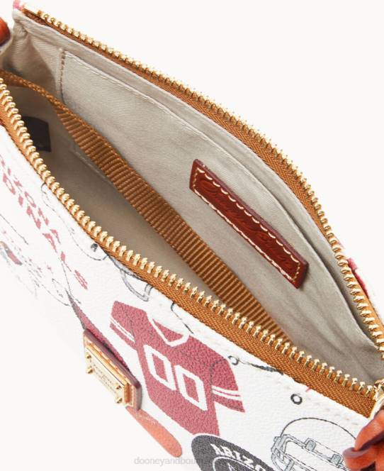Dooney & Bourke nfl az lexi crossbody sm møntkasse JV0J2215 poser kardinaler