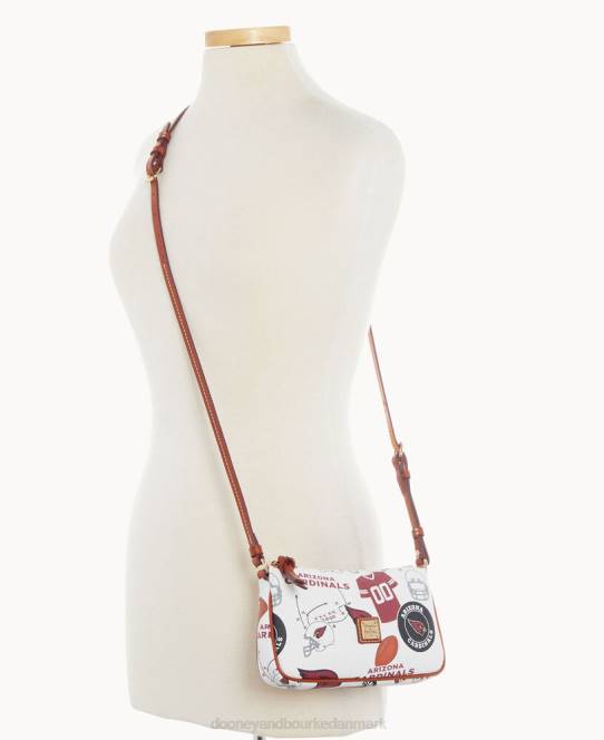 Dooney & Bourke nfl az lexi crossbody sm møntkasse JV0J2215 poser kardinaler