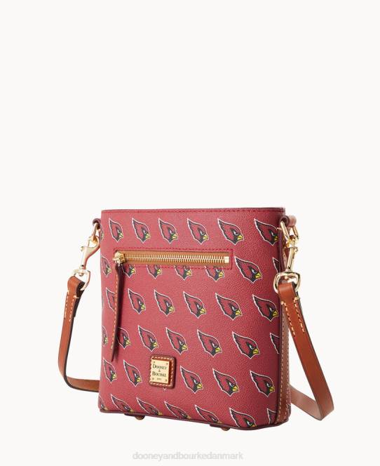 Dooney & Bourke nfl az lille crossbody med lynlås JV0J1756 poser kardinaler