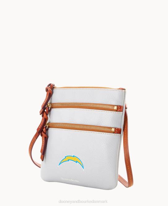 Dooney & Bourke nfl crossbody med tredobbelt lynlås JV0J2100 poser opladere
