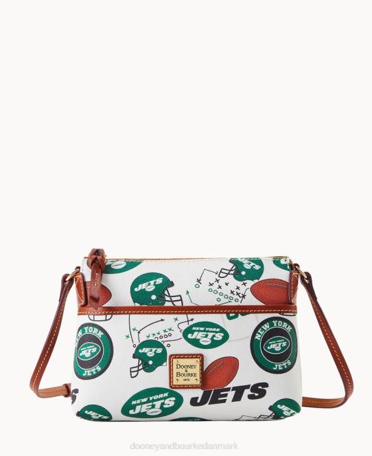 Dooney & Bourke nfl jets ginger crossbody JV0J2202 poser new york jetfly