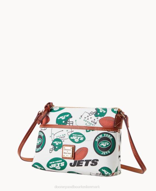 Dooney & Bourke nfl jets ginger crossbody JV0J2202 poser new york jetfly