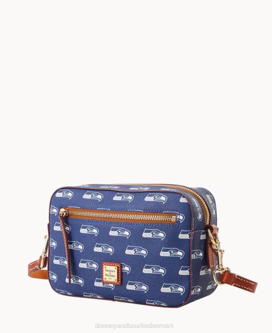 Dooney & Bourke nfl kamera lynlås crossbody JV0J2242 poser havhøge