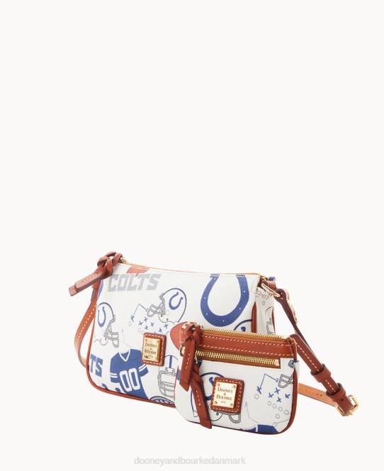 Dooney & Bourke nfl lexi crossbody sm mønthylster JV0J2163 poser hingsteføl