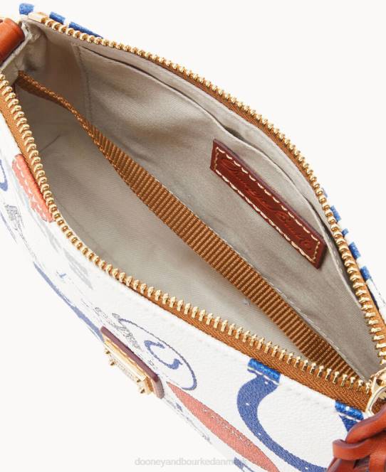 Dooney & Bourke nfl lexi crossbody sm mønthylster JV0J2163 poser hingsteføl