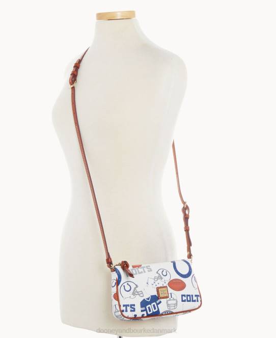 Dooney & Bourke nfl lexi crossbody sm mønthylster JV0J2163 poser hingsteføl