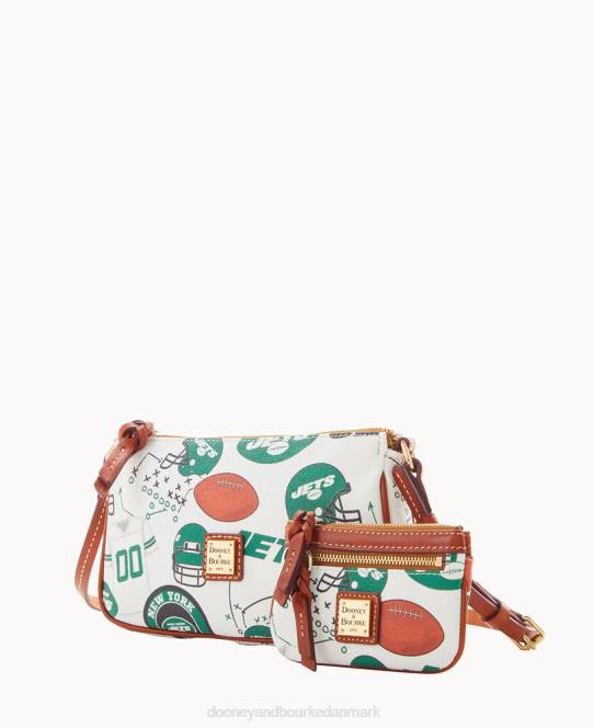 Dooney & Bourke nfl lexi crossbody sm mønthylster JV0J2187 poser jetfly