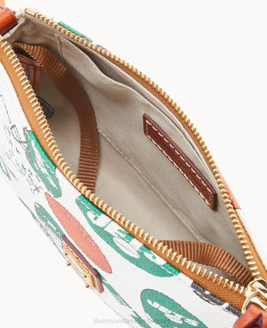 Dooney & Bourke nfl lexi crossbody sm mønthylster JV0J2187 poser jetfly
