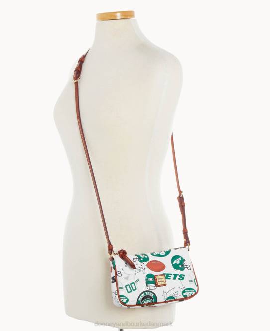 Dooney & Bourke nfl lexi crossbody sm mønthylster JV0J2187 poser jetfly