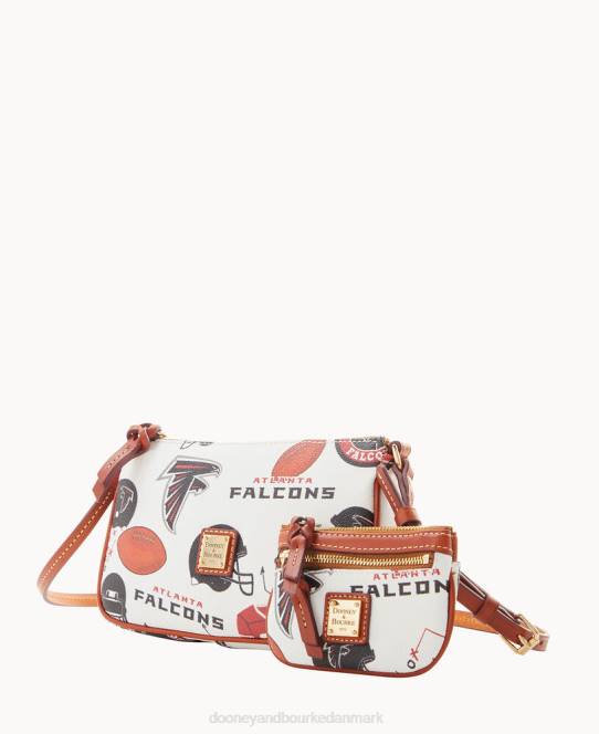 Dooney & Bourke nfl lexi crossbody sm mønthylster JV0J2190 poser falke