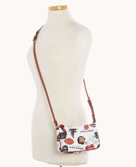 Dooney & Bourke nfl lexi crossbody sm mønthylster JV0J2190 poser falke