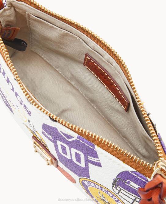 Dooney & Bourke nfl lexi crossbody sm mønthylster JV0J2191 poser vikinger