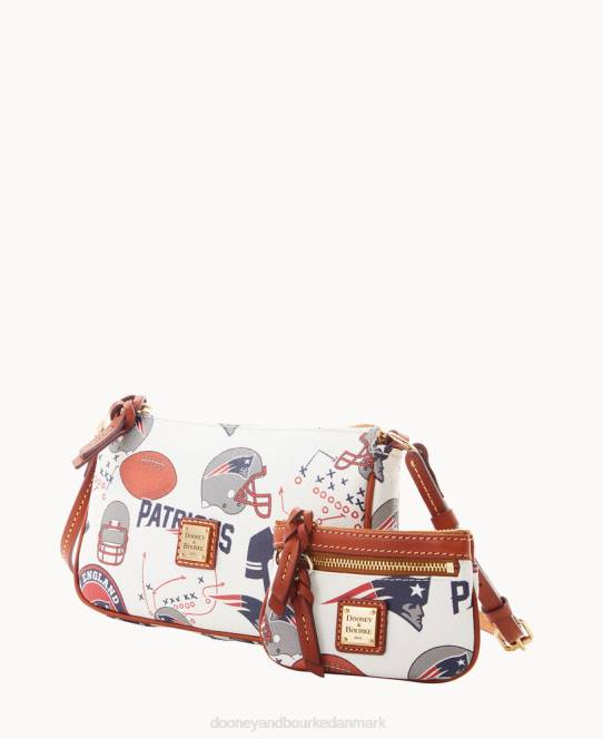 Dooney & Bourke nfl lexi crossbody sm mønthylster JV0J2193 poser patrioter